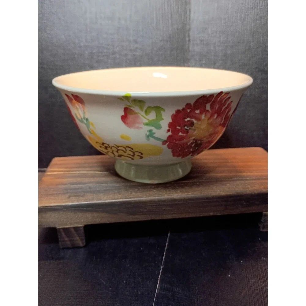 Threshold Corinna Floral Stoneware Soup Bowl 6
